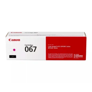 Canon 067 Magenta Toner Cartridge – 1250 Pages/ Magenta Color/ Toner Cartridge