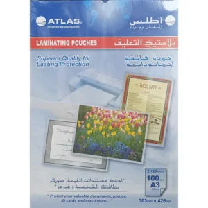 Atlas Lamination Pouch A3 125 Micron